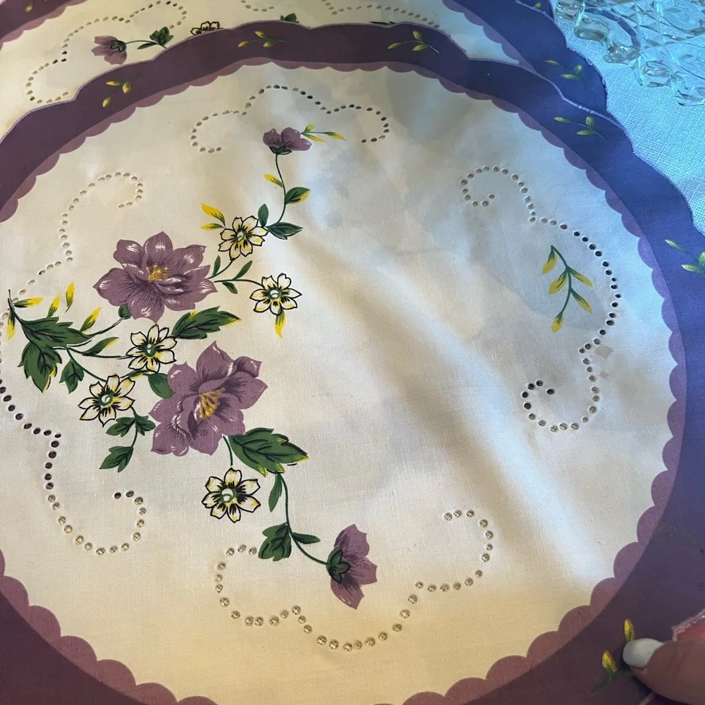 Floral Placemats (x8) 18